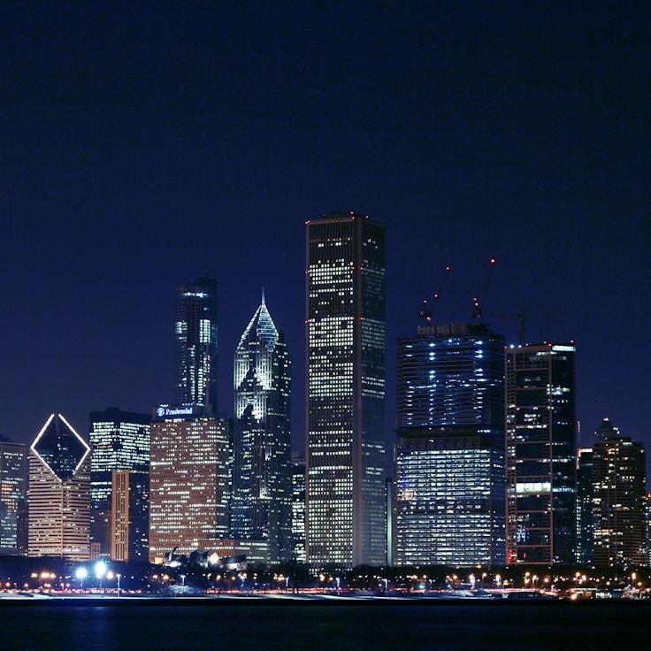 City skyline in Frankfurt am Main, Germany